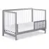 Colby 4-in-1 Low Profile Convertible Crib - Grey White
