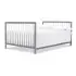 Colby 4-in-1 Low Profile Convertible Crib - Grey White