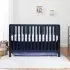 Colby 4-in-1 Low Profile Convertible Crib - Navy Blue