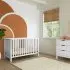 Colby 4 in 1 Low Profile Convertible Crib - White 