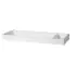 KD Pala Collection Double Dresser Topper Change Table Top - White