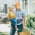 SideKick Hip Seat Baby Carrier - Denim