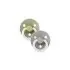 Original COLOUR Latex 2 PK Glow Pacifier - Sage/Cloud - Size 3