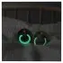 Original COLOUR Latex 2 PK Glow Pacifier - Sage/Cloud - Size 3
