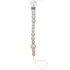 Colour Block Silicone & Wood Pacifier Clip - Cool Grey