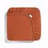 Cot-Crib Fitted Sheet - Rust