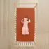 Cot-Crib Fitted Sheet - Rust