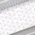 Crib Fitted Sheet - Pink Llama