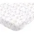 Crib Fitted Sheet - Pink Llama