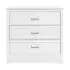 Charlie 3 Drawer Dresser - White