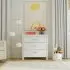 Charlie 3 Drawer Dresser - White