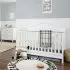 Charlie 4 in 1 Convertible Crib - White