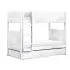 Universal Twin Storage Trundle Bed - Cottage White