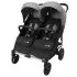 Double Double Duo Stroller - Flint Grey