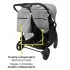 Double Double Duo Stroller - Flint Grey
