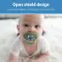 Advantage Pacifier - Stage 2 -Skateboard Snail/Glow in the Dark Blue