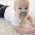 Advantage Pacifier - Stage 2 -Skateboard Snail/Glow in the Dark Blue
