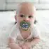 Advantage Pacifier - Stage 2 -Skateboard Snail/Glow in the Dark Blue