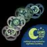 Advantage Pacifier - Stage 2 -Skateboard Snail/Glow in the Dark Blue