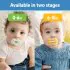 Advantage One-Piece Pacifier 3 Pack 6-18m - Green / Yellow / Grey