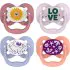 Advantage Pacifier - Stage 1 -Lavender Love/Glow in The Dark Coral Ocean