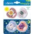 Advantage Pacifier - Stage 1 -Lavender Love/Glow in The Dark Coral Ocean