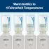 Travel Bottle Warmer with 3 Adapters