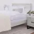 Mesh Security Crib Rail - White