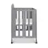 Dylan Portable Mini Crib 3 In 1 - Grey