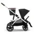 eGazelle S - Silver Frame with Moon Black Seat