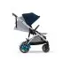eGazelle S - Silver Frame with Ocean Blue Seat