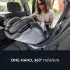 GOLD Revolve360 SLIM  Rotational Convertible Car Seat - Obsidian