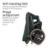 Fame Stroller & Mico Luxe+ Car Seat Travel System - Twillic Black