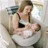 Feeding and Nursing Lap Support Pillow - Light Grey