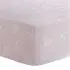 Flannel Playpen Fitted Sheet - Pink Xo