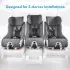 Foonf Convertible Car Seat with Flame Retardant Free and Ziip Cover - Railroad