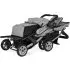 Trio Sport Triple Tandem Stroller - Grey