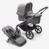 Fox 5 Complete Stroller - Graphite/Grey Melange - Grey Melange Floor Model