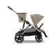 Gazelle S Stroller - Taupe / Almond Beige - OPEN BOX