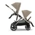 Gazelle S Stroller - Taupe / Almond Beige - OPEN BOX
