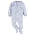 2-Pack Footed Blanket Fleece Sleepers - Space