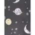 2-Pack Footed Blanket Fleece Sleepers - Space