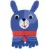 Toddler-Kids Winter Hat+Gloves Set 1-3Y - Dog