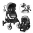 Gold Pivot Xpand Smart Modular Travel System Moonstone