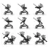Gold Pivot Xpand Smart Modular Travel System Moonstone