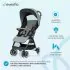 GOLD Otto Self-Folding Lightweight Stroller - Moonstone