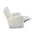 Habana Leather Glider - White
