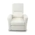 Habana Leather Glider - White
