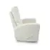 Habana Leather Glider - White