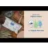 Organic Cotton Wipes with Water 60ct